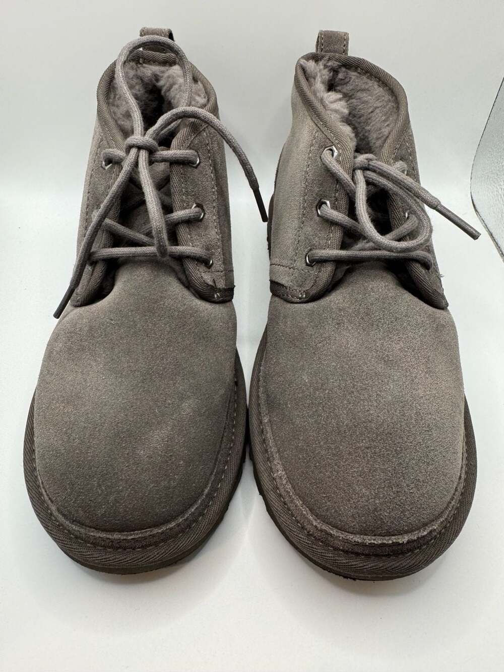 UGG Men’s  Neumel Suede Chukkas Boots Gray 8